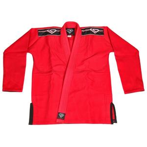 ชุดเสื้อผ้าถักมุกจีเอสเอ็ม450สีแดง,ชุดสูท Bjj Gi แบบบราซิลเลียนปรับแต่งได้ป้ายผ้าทอแบบกำหนดเอง - Product Image 2