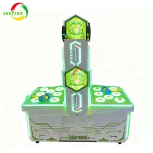 Máquina de Juegos Arcade Operada con Monedas, Novedad con Pantalla LCD, Juego de Golpear al Gorrino para Dos Jugadores, Máquina de Juego de Martillo para Golpear la Rana y al Cerdo para Niños - Product Image 2