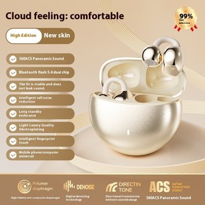 หูฟังบลูทูธแบบหนีบหูคุณภาพสูง Q71 TWS รุ่น OWS สำหรับเล่นกีฬา ไร้สาย แบบส่งเสียงผ่านกระดูก ดีไซน์ใหม่ พร้อมไฟ LED แสดงสถานะแบตเตอรี่ <span class=keywords><strong>JL</strong></span> - Product Image 5