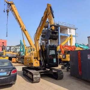 Excavatrice sur chenilles hydraulique SANY SY75C d'occasion, machine de construction SY155 205 215 235 245 265 305 335 365 485 550 - Product Image 3