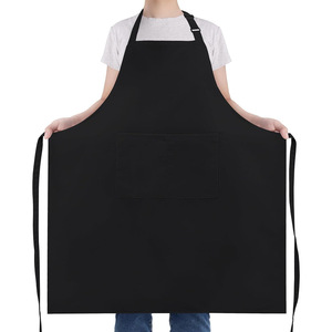 Delantal de Gran Tamaño, Moderno, Resistente al Agua, Color Rosa, Unisex, con 2 Bolsillos, para Cocina, Barbacoa, Trabajo, Camarero, Pintor - Product Image 3