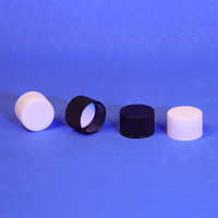Bouchon à vis en plastique 24/410 avec couvercle et robinet à pression, pour flacon d'huile essentielle, directement de l'usine