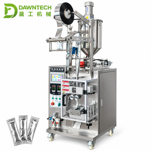 Machine d'emballage automatique de sachets à trois soudures latérales pour miel, ketchup, confiture et beurre de cacahuète - Product Image 1
