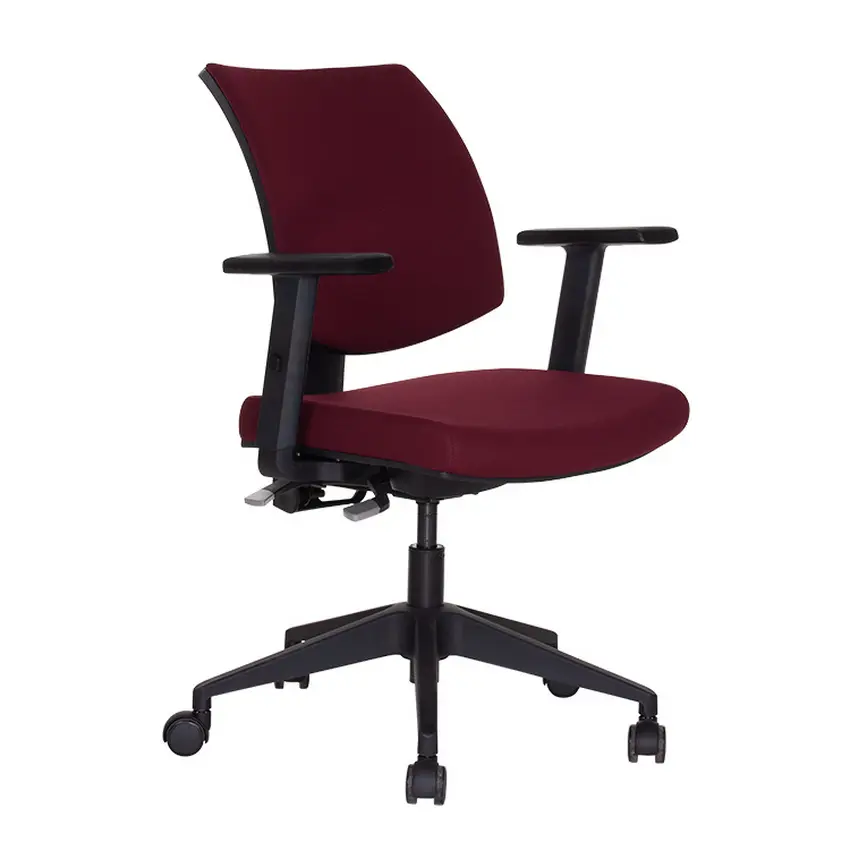 Computer Desk Chair Ergonomic Mid Back Cushion Lumbar Support office chair