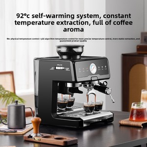เครื่องชงกาแฟเอสเพรสโซแบบคู่ในครัวเรือน ควบคุมด้วยระบบสัมผัส 2200 วัตต์ รับประกัน 12 เดือน ใช้ได้กับปลั๊ก EU/US 20 - Product Image 3