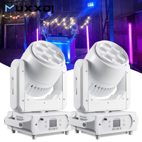 2 pièces 7x40 LED Bee Eye Moving Head Wash sans fil DMX pour éclairage de scène, mariage, fête, DJ, discothèque