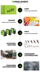 آلة لحام قوس كهربائي يدوية صغيرة طراز 110/220zx7 بقوة 250 أمبير - Product Image 4