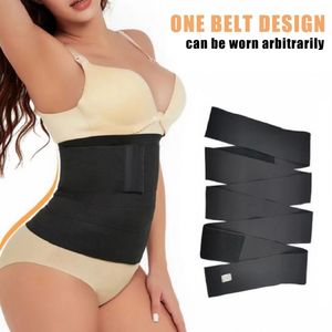Entraîneur <span class=keywords><strong>de</strong></span> taille Snatch Bandage Wrap Ventre Sueur Sauna Tondeuse Ceinture pour Femmes Ventre Corps Shaper <span class=keywords><strong>Bande</strong></span> <span class=keywords><strong>de</strong></span> Compression Gaine <span class=keywords><strong>de</strong></span> Perte <span class=keywords><strong>de</strong></span> Poids - Product Image 4