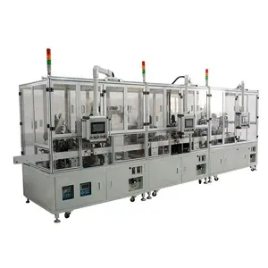 Production Cylindrical Cell Automatic Assembly Machine Line For Lithium Ion Battery Making Mass Production