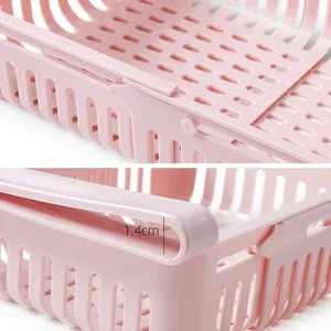 1PC Eco-Friendly Multifunction Fridge Organizer Storage Drawer <b>Plastic</b> Storage <b>Baskets</b> Fruit Egg Food Kitchen - Product Image 5