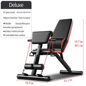 TOPKO popular home exercise gym adjustable folding dumbbell chair weight lifting sit up dumbbell bench set