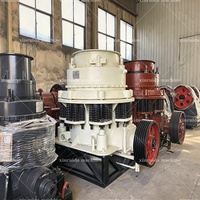 Concasseur à cône fiable pour minerai de manganèse, concasseur à cône à ressort pour gypse, machine de concassage à cône à ressort pour feldspath