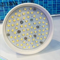 Ampoule LED RGB 4W E27 pour piscine, petite taille, étanche, AC 12V, antichoc, remplacement Pentair