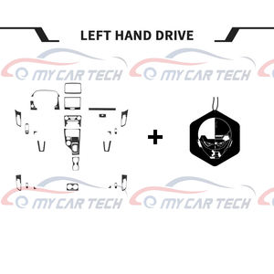 Pegatina de ajuste de cubierta de conjunto completo de fibra de carbono Real para <span class=keywords><strong>Ford</strong></span> Ranger <span class=keywords><strong>Sport</strong></span> <span class=keywords><strong>2020</strong></span> 2022 - Product Image 2