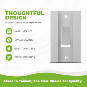 304 Stainless Steel Wall Mounted Disposable Glove Dispenser <b>for</b> Food Preparation Area - Product Image 3