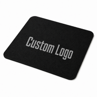 Stok Grosir Mousepad Hitam Custom Logo Tanpa Cetak, Jahit atau Tanpa Jahit, Hadiah Murah