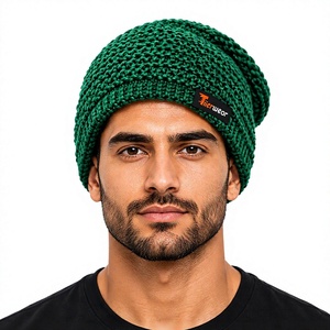 <b>Mens</b> <b>Beanie</b> <b>Hats</b> Minimalist Clean Knit Fabric Classic Winter Cap Simple Comfortable Stretch Fit for Daily Casual Streetwear - Product Image 1