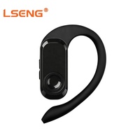 Écouteur radio bidirectionnel sans fil 2,4 G Plug and Play avec crochet d'oreille pour talkie-walkie, longue autonomie