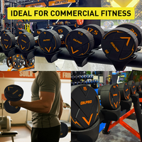 Haltères en uréthane de 2,5 à 50 kg, nouveau design CPU, personnalisables avec logo, pour fitness et musculation – Vente chaude directe usine