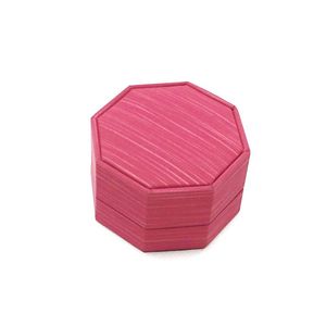 Boîte de rangement pour emballage de bijoux de luxe personnalisé boîte cadeau de mariage en cuir synthétique boîte à bijoux pour bague bracelet pendentif - Product Image 1