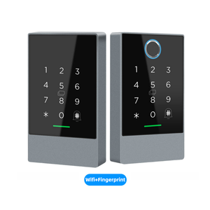 Sistema de Control de Acceso a Puertas WiFi para Exteriores con Clasificación IP67, Huella Dactilar, Tarjeta RFID, Pantalla Táctil, Entrada sin Llave, TTLock - Product Image 1