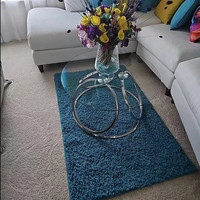 Table basse ronde en verre avec cadre en acier inoxydable et design en fer forgé, style américain, pour salon et balcon