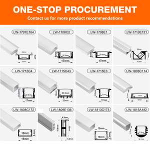 EU Warehouse Customized Surface Mounted Square <strong>LED</strong> <strong>Strip</strong> Light Aluminium Extrusion Profile <strong>LED</strong> Aluminum Profile Channel - Product Image 3