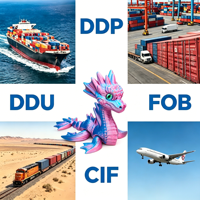 Jouet Dragon de mer coloré imprimé en 3D de qualité supérieure - Services d'expédition DDP porte-à-porte par fret maritime rentables de Chine au Canada