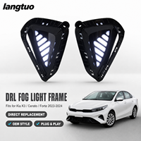 Ensemble de feux antibrouillard à LED haute luminosité, feux de jour avec clignotants pour Kia K3 Cerato Forte 2023 2024