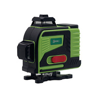 Niveau Laser de Construction 4D Rotatif Automatique, 16 Lignes, Auto-Nivelant, Faisceau Vert à 360 Degrés, Vente en Gros