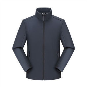 Custom Made Autumn Winter Warm Fleece Lined Softshell Jacket Unisex Windproof Outdoor Workwear Team Building Uniforms Event - Product Image 4