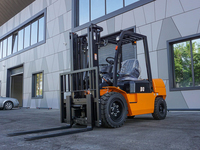 Chariot élévateur contrepoids électrique CPD18-AC3 de 1,75 tonne, alimenté par batterie au lithium, chariot élévateur d'entrepôt pour la manutention logistique