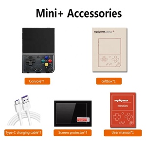 Consola de juegos portátil MIYOO MINI Plus, sistema Linux <span class=keywords><strong>retro</strong></span>, pantalla IPS HD de 3,5 pulgadas, regalo para niños - Product Image 5