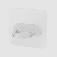 Support mural multifonctionnel GG552 pour bouteilles de lavage, forme ronde, sans trace, crochet de suspension pour salles de bain