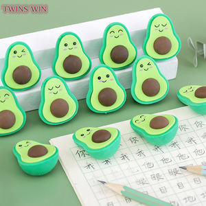 Goma de Borrar Creativa con Forma de Aguacate, <span class=keywords><strong>Material</strong></span> <span class=keywords><strong>Escolar</strong></span> para Estudiantes, Regalo para Niños, Suministros de Oficina, 704 - Product Image 2