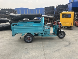 Triciclo Elettrico in Acciaio Motorizzato, <span class=keywords><strong>Motocicletta</strong></span> <span class=keywords><strong>a</strong></span> Tre <span class=keywords><strong>Ruote</strong></span> per Trasporto Merci, Capacità per 6 Persone, Carrozzeria Aperta, >1000W - Product Image 3