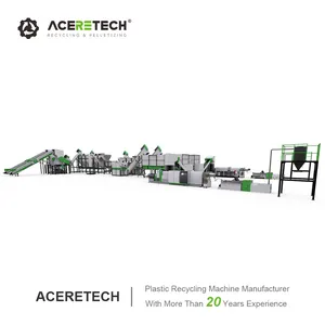 Professional Service AWS-PET Waste Plastic PET Bottle Washing And Recycling Line