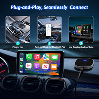 Universeller Kabelloser CarPlay Adapter Dual WiFi Android Auto Smart AI Box mit YouTube, Netflix, IPTV und Zusätzlichen Apps für Apple