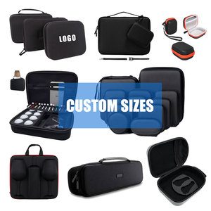 Custom Mold Color EVA Hard Shell <strong>Case</strong> For <strong>Bluetooth</strong> Earphones Waterproof Shockproof Storage Box Easy Carry Mesh Zipper Closure - Product Image 6