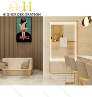 Conception d'intérieur de boutique de parfums sur mesure, présentoirs de parfums, solutions de décoration de vente au détail, idées de design de showroom pour magasins de parfums