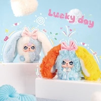 Baby Three Alice Rabbit Town Blind Box Modische Deko-Vinylfigur Niedlicher Anhänger Plüschpuppe 12+