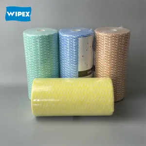 Tüm amaçlı mutfak çanak bez ev Nonwoven lace dokunmamış tek kullanımlık mutfak mendil