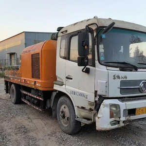 Bomba de hormigón Zoomlion de línea estacionaria de transporte de bajo precio usada bomba de ciudad montada en camión para obras de construcción más pequeñas - Product Image 3