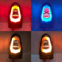Feu arrière LED pour moto LAVITIN avec contrôle par application mobile pour Yamaha Y16ZR LC135 V8, clignotant, feu stop, 7 couleurs