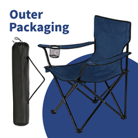 Chaise pliante d'extérieur en promotion pour le marché thaïlandais – Chaise de camping durable et facile à transporter