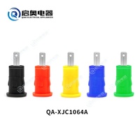Prise banane 5 couleurs de haute qualité 4mm nickelé borne de liaison prise banane Jack