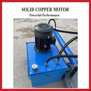 Trituradora de <span class=keywords><strong>Leña</strong></span> Eléctrica Hidráulica de 25 Toneladas con Tanque de Aceite de 50L para Uso en Exteriores y Granjas, con Sistema de Operación Sencilla - Product Image 3