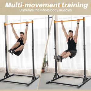 <span class=keywords><strong>Torre</strong></span> <span class=keywords><strong>de</strong></span> Ejercicios Portátil, Barra <span class=keywords><strong>de</strong></span> <span class=keywords><strong>Dominadas</strong></span> para Gimnasio en Casa, Capacidad <span class=keywords><strong>de</strong></span> 330 Libras, Construcción <span class=keywords><strong>de</strong></span> Acero Resistente, Fácil <span class=keywords><strong>de</strong></span> Usar - Product Image 5
