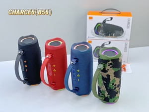 Loa siêu trầm không dây Bluetooth di động, công suất cao, chống sốc, tích hợp đèn LED RGB ngoài trời, bán chạy, model CHARGE6 - Product Image 4