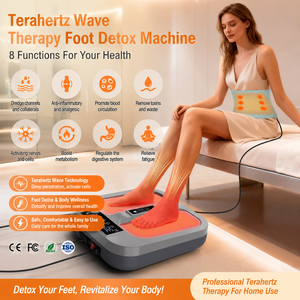 Máquina de Desintoxicación de Pies con Terahercios, Masajeador de Pies con Infrarrojos Lejanos y Cinturón de Calentamiento Abdominal, Equipo de Spa para el Hogar - Product Image 1